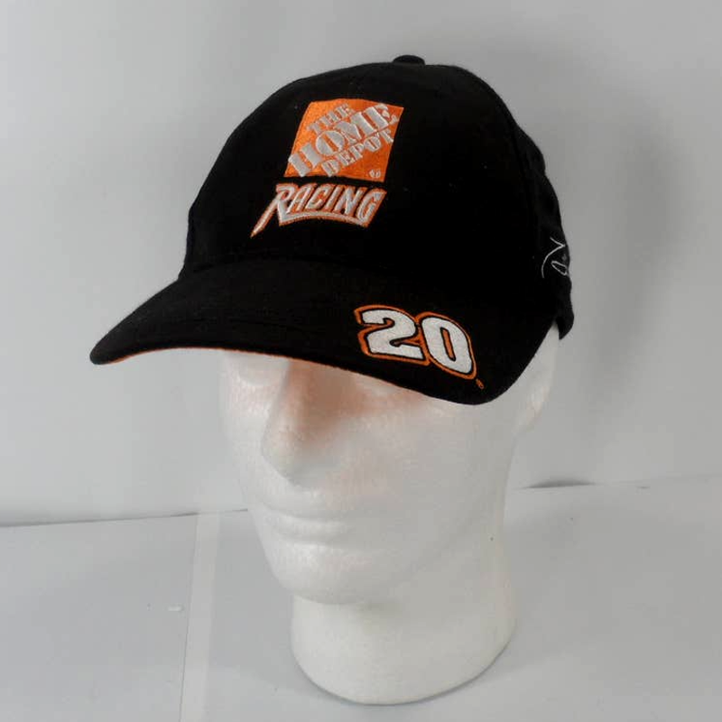 Vintage Chase Home Depot Tony Stewart #20 Nascar Strapback Cap Hat